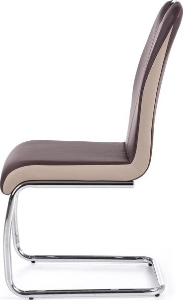 Kitchen Chair K184 | size: Width: 43cm, Height: 94cm, Depth: 55cm | color: Brown | image: 4 | variant: 1011471