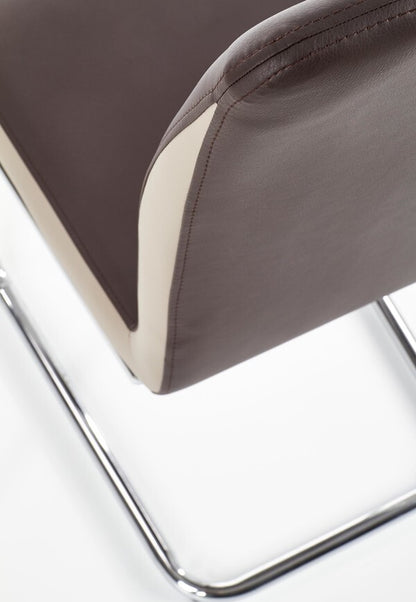 Kitchen Chair K184 | size: Width: 43cm, Height: 94cm, Depth: 55cm | color: Brown | image: 6 | variant: 1011471