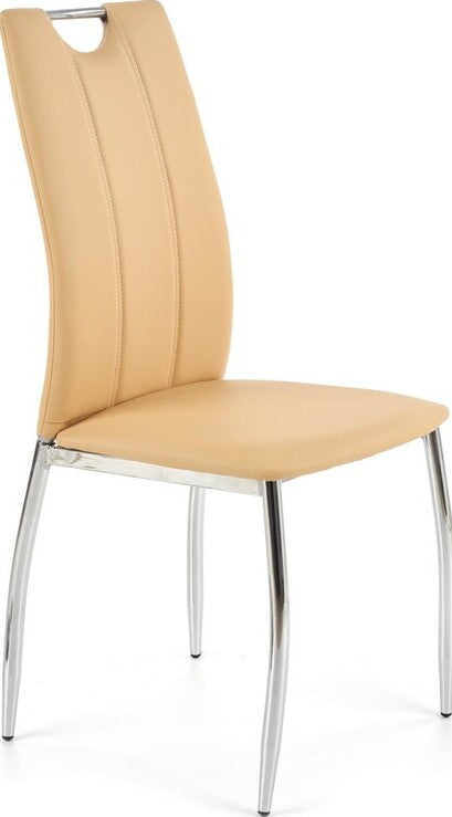 Kitchen Chair K187 | size: Width: 44cm, Height: 97cm, Depth: 41cm | color: Beige | image: 1 | variant: 1003058