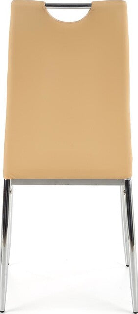 Kitchen Chair K187 | size: Width: 44cm, Height: 97cm, Depth: 41cm | color: Beige | image: 2 | variant: 1003058