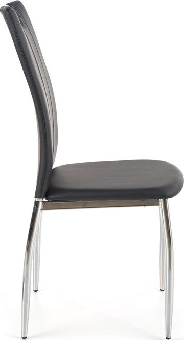 Kitchen Chair K187 | size: Width: 44cm, Height: 97cm, Depth: 41cm | color: Black | image: 4 | variant: 1003059