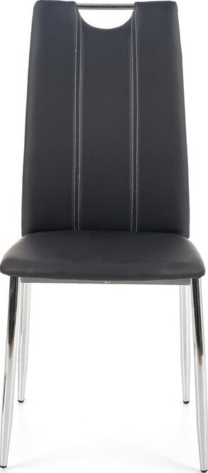 Kitchen Chair K187 | size: Width: 44cm, Height: 97cm, Depth: 41cm | color: Black | image: 5 | variant: 1003059