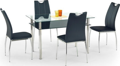Kitchen Chair K187 | size: Width: 44cm, Height: 97cm, Depth: 41cm | color: Black | image: 7 | variant: 1003059