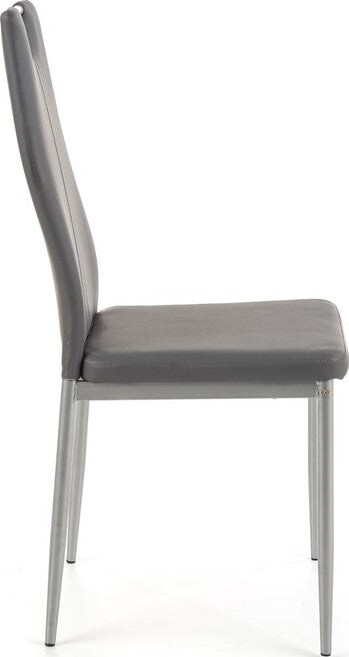 Kitchen Chair K202 | size: Width: 44cm, Height: 97cm, Depth: 59cm | color: Gray | image: 2 | variant: 1003069
