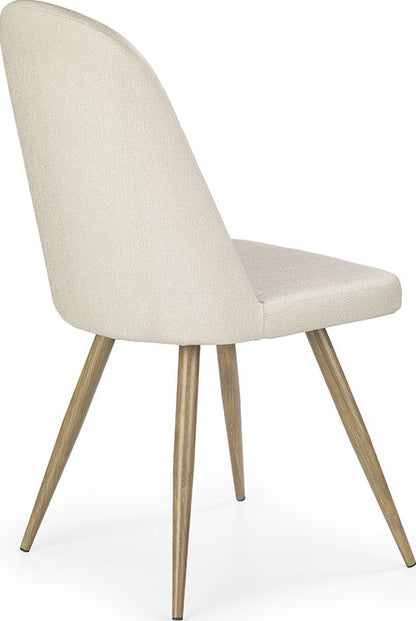 Kitchen Chair K214 | size: Width: 45cm, Height: 90cm, Depth: 53cm | color: Beige | image: 2 | variant: 1003083