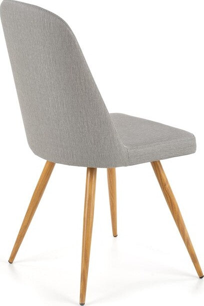 Kitchen Chair K214 | size: Width: 45cm, Height: 90cm, Depth: 53cm | color: Gray | image: 3 | variant: 1003084