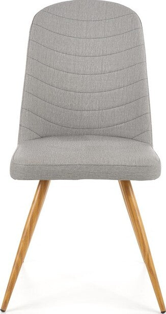 Kitchen Chair K214 | size: Width: 45cm, Height: 90cm, Depth: 53cm | color: Gray | image: 5 | variant: 1003084