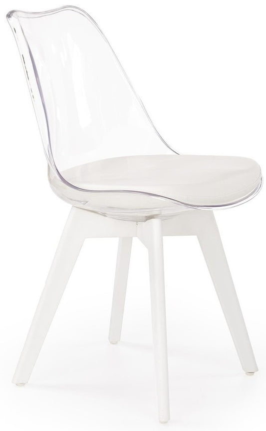 Kitchen Chair K245 | size: Width: 48cm, Height: 83cm, Depth: 44cm | color: White | image: 1 | variant: 1011467