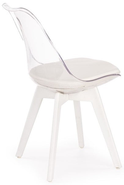 Kitchen Chair K245 | size: Width: 48cm, Height: 83cm, Depth: 44cm | color: White | image: 2 | variant: 1011467