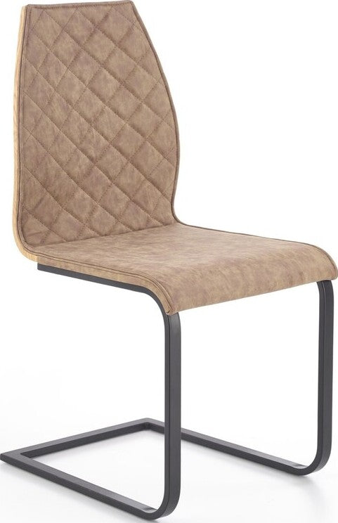 Kitchen Chair K265 | size: Width: 43cm, Height: 94cm, Depth: 58cm | color: Brown | image: 1 | variant: 1011489