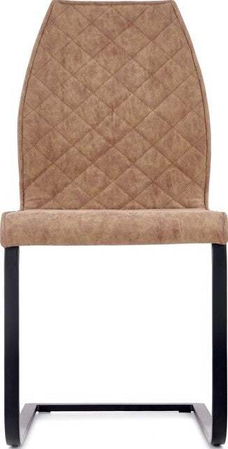 Kitchen Chair K265 | size: Width: 43cm, Height: 94cm, Depth: 58cm | color: Brown | image: 2 | variant: 1011489