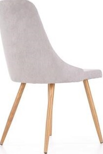 Kitchen Chair K285 | size: Width: 56cm, Height: 85cm, Depth: 49cm | color: Gray | image: 3 | variant: 1003108