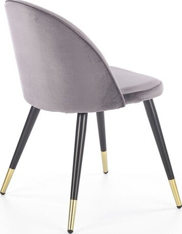 Kitchen Chair K315 | size: Width: 50cm, Height: 76cm, Depth: 55cm | color: Gray | image: 4 | variant: 1003140