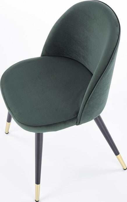 Kitchen Chair K315 | size: Width: 50cm, Height: 76cm, Depth: 55cm | color: Green | image: 2 | variant: 1003139
