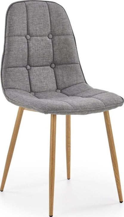 Kitchen Chair K316 | size: Width: 44cm, Height: 87cm, Depth: 56cm | color: Gray | image: 1 | variant: 1011433
