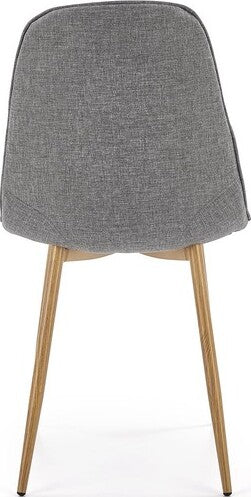 Kitchen Chair K316 | size: Width: 44cm, Height: 87cm, Depth: 56cm | color: Gray | image: 3 | variant: 1011433