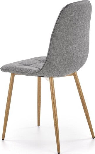 Kitchen Chair K316 | size: Width: 44cm, Height: 87cm, Depth: 56cm | color: Gray | image: 4 | variant: 1011433