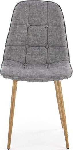 Kitchen Chair K316 | size: Width: 44cm, Height: 87cm, Depth: 56cm | color: Gray | image: 5 | variant: 1011433