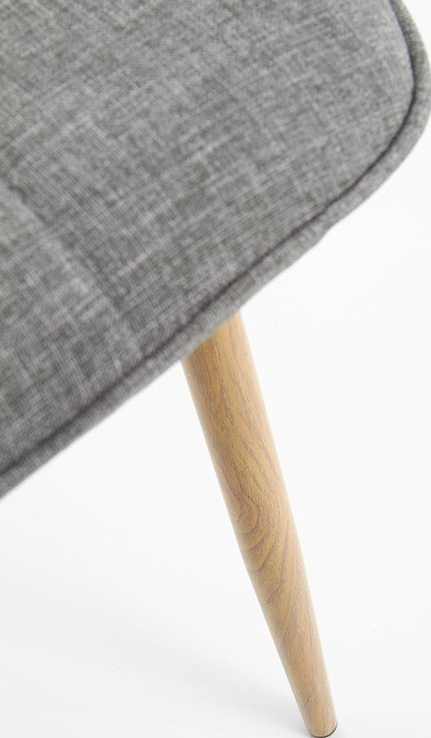 Kitchen Chair K316 | size: Width: 44cm, Height: 87cm, Depth: 56cm | color: Gray | image: 6 | variant: 1011433