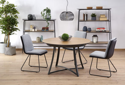 Kitchen Chair K326 | size: Width: 49cm, Height: 85cm, Depth: 55cm | color: Gray | image: 5 | variant: 1011472