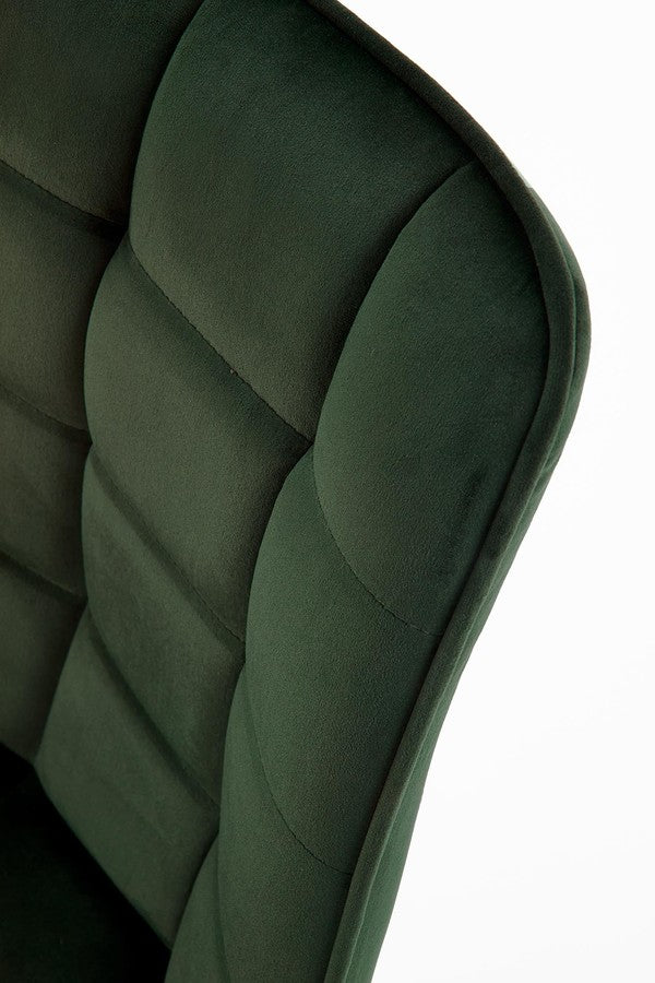 Kitchen Chair K332 | size: Width: 46cm, Height: 84cm, Depth: 61cm | color: Green | image: 5 | variant: 1003145