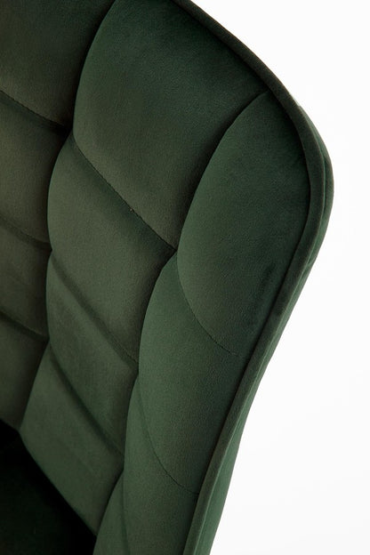 Kitchen Chair K332 | size: Width: 46cm, Height: 84cm, Depth: 61cm | color: Green | image: 5 | variant: 1003145