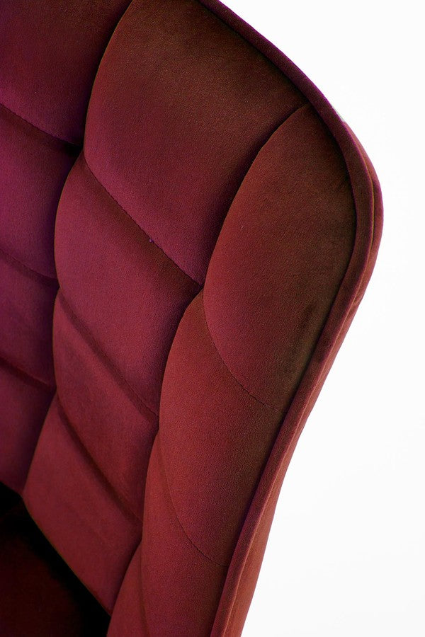 Kitchen Chair K332 | size: Width: 46cm, Height: 84cm, Depth: 61cm | color: Red | image: 5 | variant: 1003147