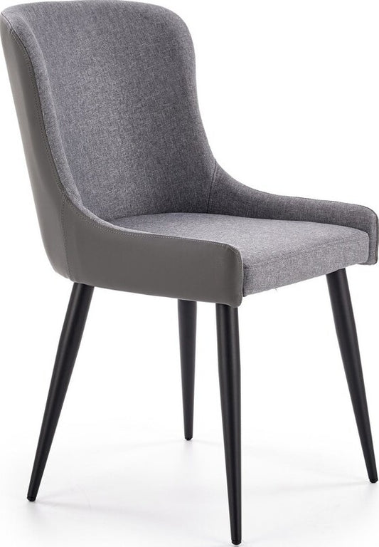 Kitchen Chair K333 | size: Width: 49cm, Height: 87cm, Depth: 62cm | color: Gray | image: 1 | variant: 1011465