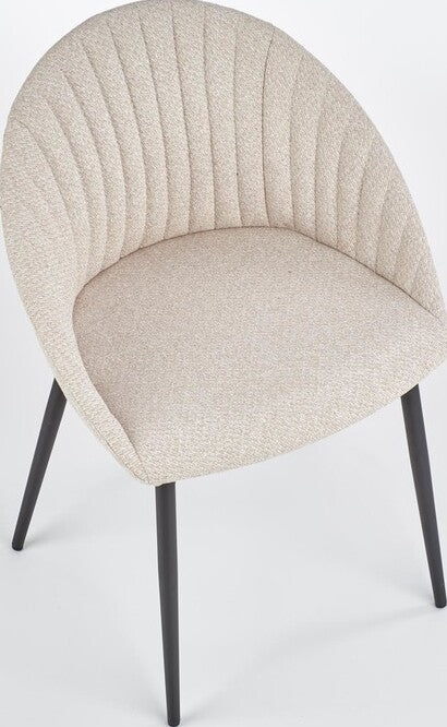 Kitchen Chair K357 | size: Width: 53cm, Height: 80cm, Depth: 50cm | color: Beige | image: 6 | variant: 1003160