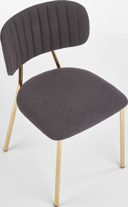 Kitchen Chair K362 | size: Width: 49cm, Height: 81cm, Depth: 51cm | color: Gray | image: 3 | variant: 1011500