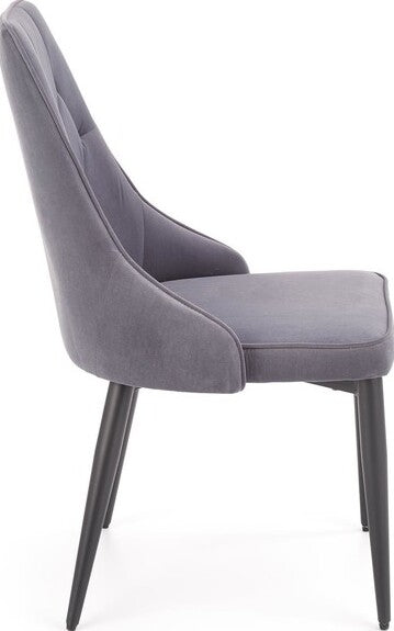 Kitchen Chair K365 | size: Width: 52cm, Height: 90cm, Depth: 57cm | color: Gray | image: 3 | variant: 1003169