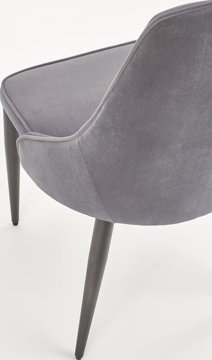 Kitchen Chair K365 | size: Width: 52cm, Height: 90cm, Depth: 57cm | color: Gray | image: 5 | variant: 1003169