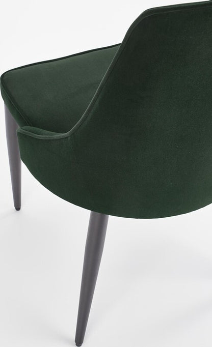 Kitchen Chair K365 | size: Width: 52cm, Height: 90cm, Depth: 57cm | color: Green | image: 5 | variant: 1003170