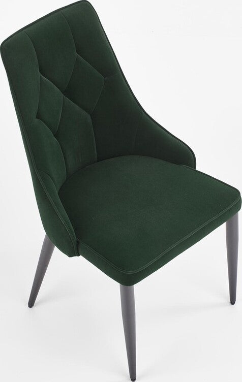 Kitchen Chair K365 | size: Width: 52cm, Height: 90cm, Depth: 57cm | color: Green | image: 6 | variant: 1003170