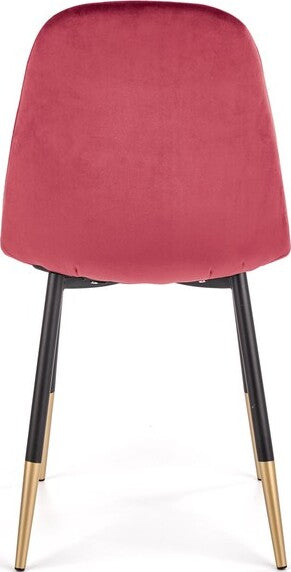 Kitchen Chair K379 | size: Width: 45cm, Height: 88cm, Depth: 48cm | color: Red | image: 3 | variant: 1003188