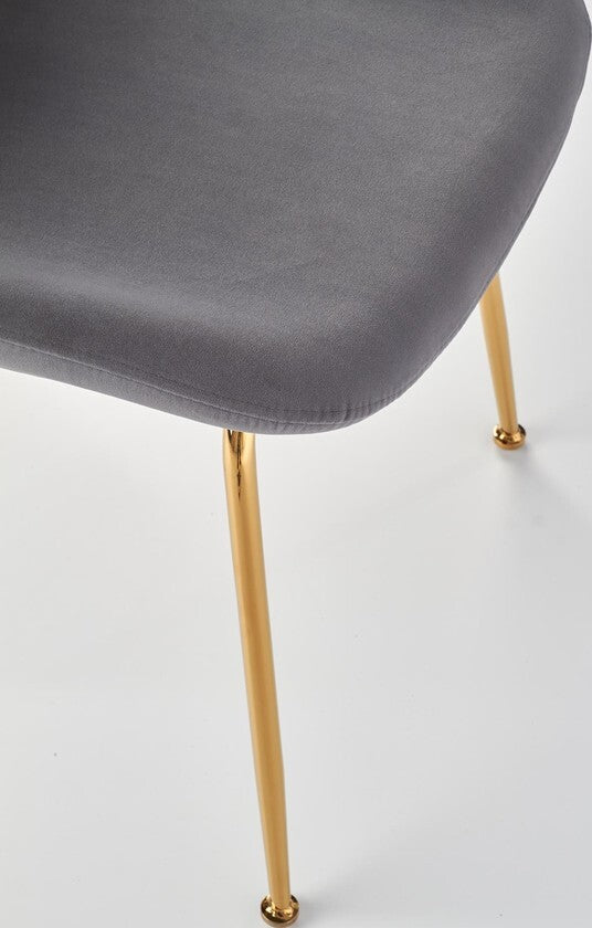 Kitchen Chair K381 | size: Width: 48cm, Height: 88cm, Depth: 58cm | color: Gray | image: 5 | variant: 1003190