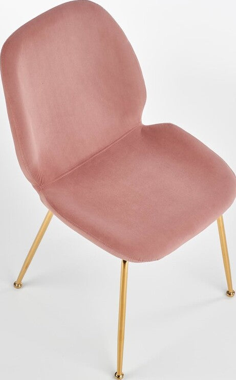 Kitchen Chair K381 | size: Width: 48cm, Height: 88cm, Depth: 58cm | color: Pink | image: 6 | variant: 1003191