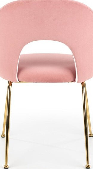 Kitchen Chair K385 | size: Width: 54cm, Height: 88cm, Depth: 59cm | color: Pink | image: 2 | variant: 1003198