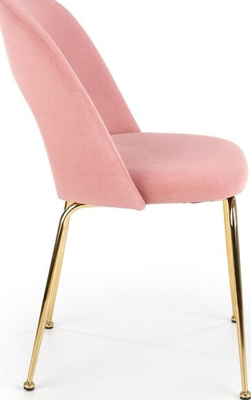 Kitchen Chair K385 | size: Width: 54cm, Height: 88cm, Depth: 59cm | color: Pink | image: 4 | variant: 1003198