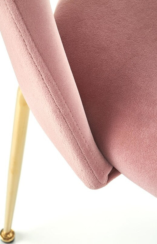 Kitchen Chair K385 | size: Width: 54cm, Height: 88cm, Depth: 59cm | color: Pink | image: 6 | variant: 1003198