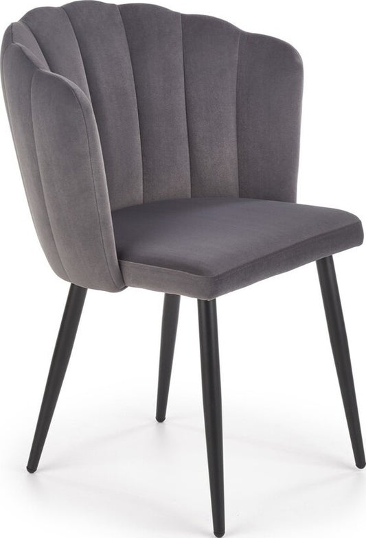 Kitchen Chair K386 | size: Width: 60cm, Height: 84cm, Depth: 58cm | color: Gray | image: 1 | variant: 1003200