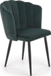 Kitchen Chair K386 | size: Width: 60cm, Height: 84cm, Depth: 58cm | color: Green | image: 1 | variant: 1003201