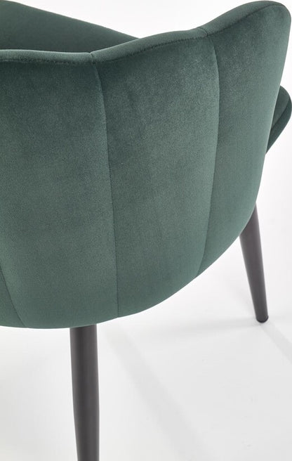 Kitchen Chair K386 | size: Width: 60cm, Height: 84cm, Depth: 58cm | color: Green | image: 5 | variant: 1003201