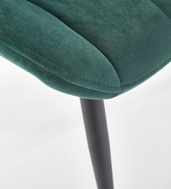 Kitchen Chair K388 | size: Width: 53cm, Height: 87cm, Depth: 61cm | color: Green | image: 4 | variant: 1003205