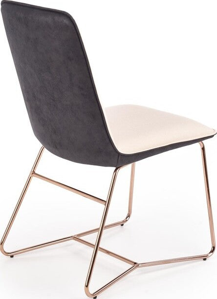 Kitchen Chair K390 | size: Width: 46cm, Height: 90cm, Depth: 60cm | color: Gray | image: 2 | variant: 1011485