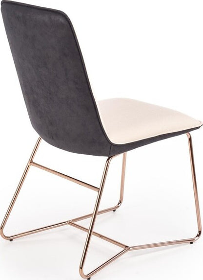 Kitchen Chair K390 | size: Width: 46cm, Height: 90cm, Depth: 60cm | color: Gray | image: 2 | variant: 1011485