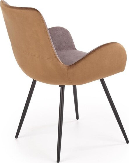 Kitchen Chair K392 | size: Width: 53cm, Height: 82cm, Depth: 60cm | color: Gray | image: 2 | variant: 1011469