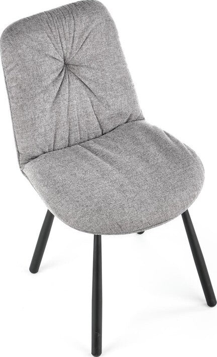 Kitchen Chair K422 | size: Width: 51cm, Height: 87cm, Depth: 61cm | color: Gray | image: 5 | variant: 1011949
