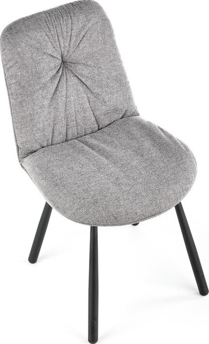 Kitchen Chair K422 | size: Width: 51cm, Height: 87cm, Depth: 61cm | color: Gray | image: 5 | variant: 1011949