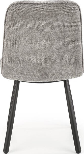 Kitchen Chair K422 | size: Width: 51cm, Height: 87cm, Depth: 61cm | color: Gray | image: 6 | variant: 1011949